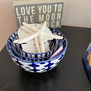 West Elm trio bowl set